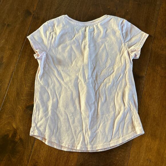 Disney Jumping Beans Girls Size 4 Graphic Tee Shirt Raya Last Dragon Purple - Picture 4 of 4